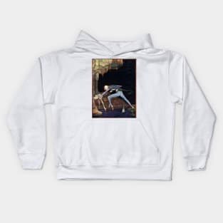 The Tell Tale Heart - Harry Clarke for E.A. Poe Kids Hoodie